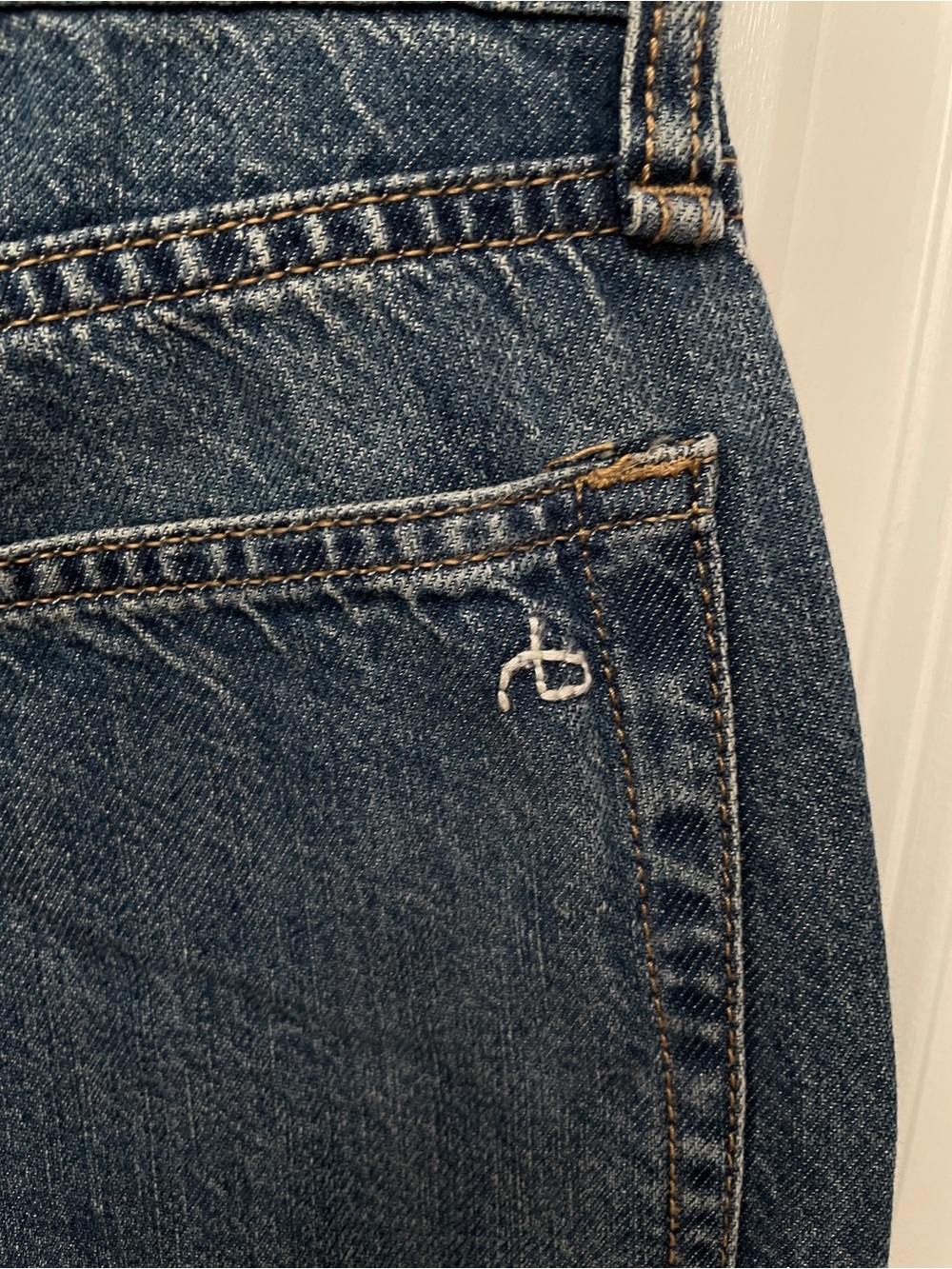 rag & bone women size 26 lori mid rise wide leg Jeans - Picture 8 of 10